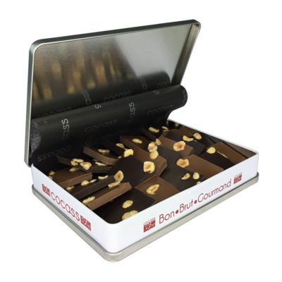 Coffret 400 g Chocolat au lait + noir