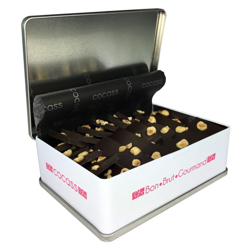 Coffret 700 g chocolat noir