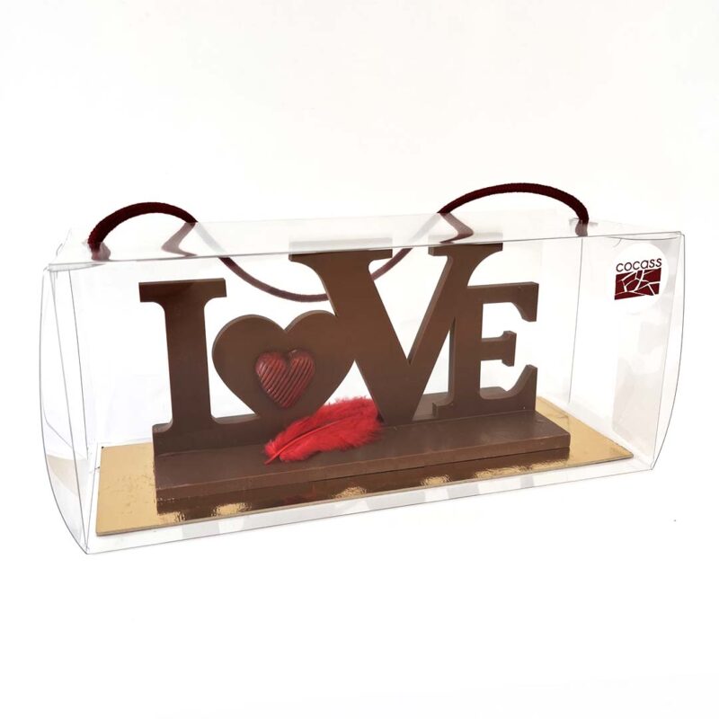 Cocass love en chocolat avec emballage