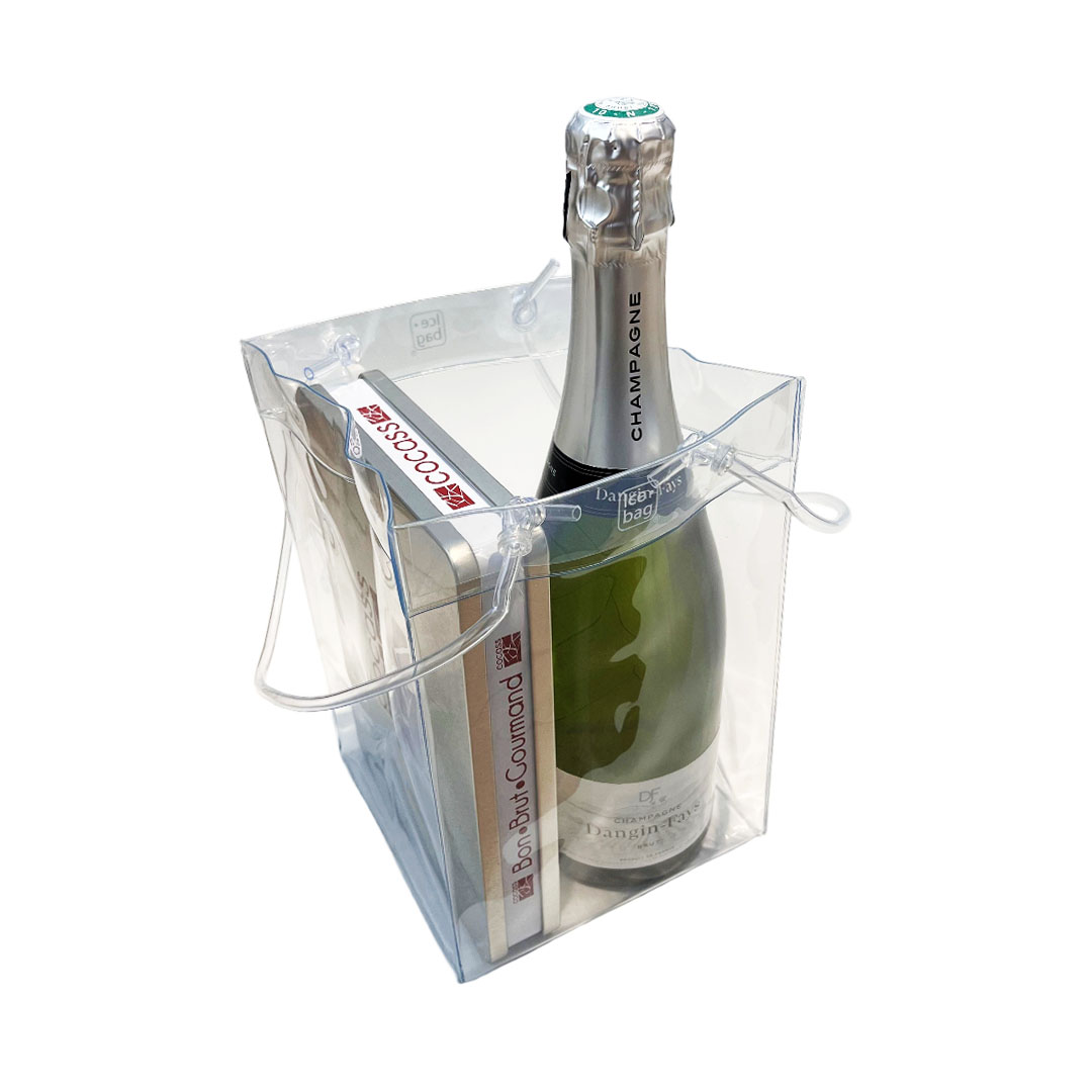 Cocass ice bag champagne Dangin-Fays chocolat 400g
