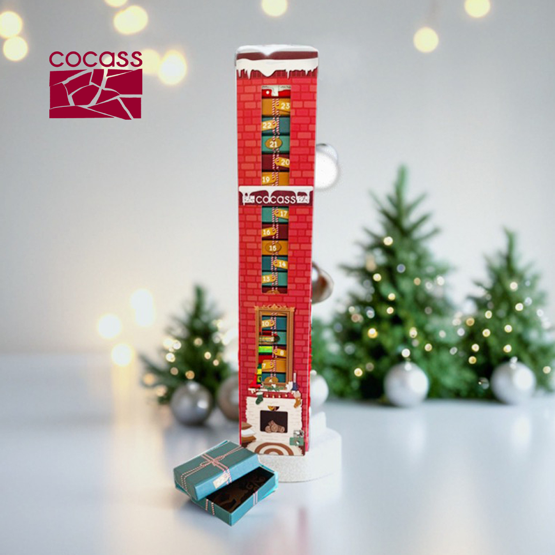 Calendrier de l'Avent en chocolat Cocass