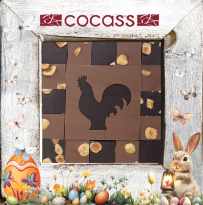 Grand damier de Pâques Chocolaterie Cocass