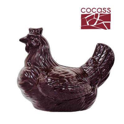 Poule en chocolat Cocass