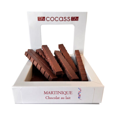 Bâtonnets chocolat lait Martinique - Cacao 50% minimum - 80g