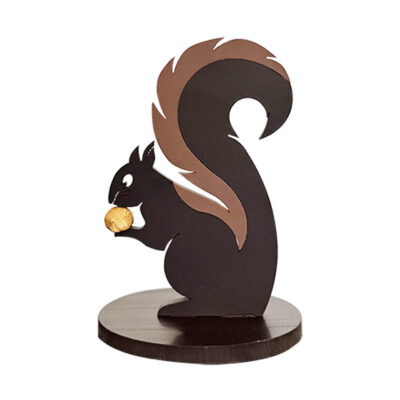 Ecureuil en chocolat Cocass