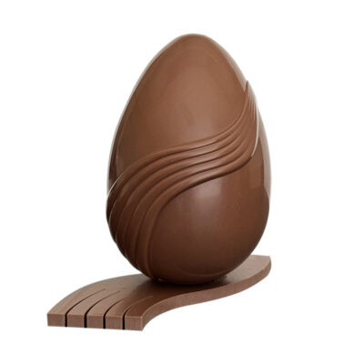 Oeuf drapé en chocolat Cocass