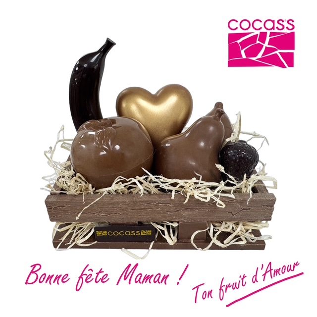 Bonne fête maman en chocolat cocass