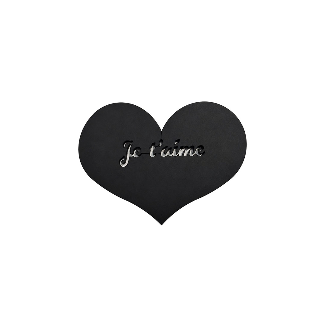 Cocass petit coeur chocolat noir jtm