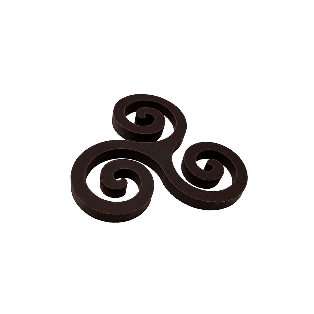 Cocass triskell chocolat noir