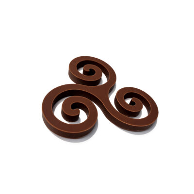 Cocass triskell en chocolat au lait
