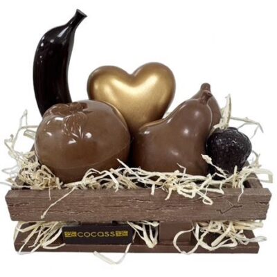 Panier fruitier en chocolat Cocass